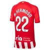 Maglia ufficiale Atlético Madrid M.Hermoso 22 Casa 2023-24 per Bambino